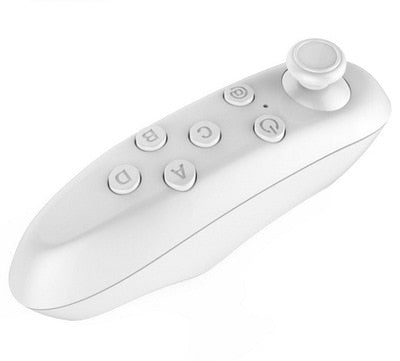 VRG Pro 3D VR Glasses Virtual Reality Full Screen Visual Wide-Angle VR Glasses For 5 to 7 inch Smartphone Eyeglasses Devices Small controller - Tophatter Daily Deals