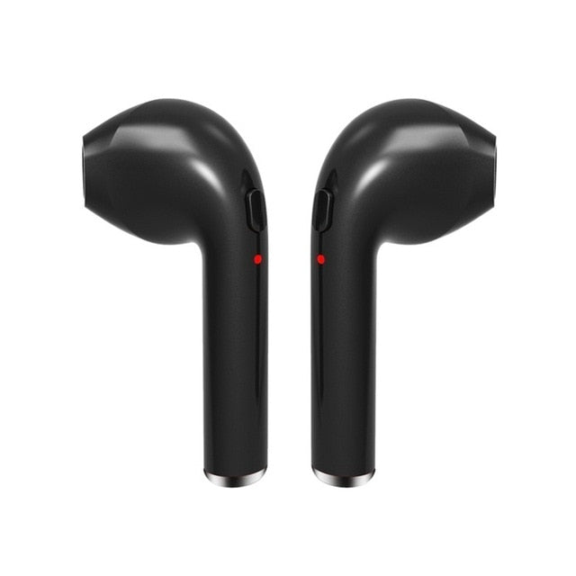 TWS i7 Bluetooth earphones music Headphones business headset sports earbuds suitable wireless Earpieces For xiaomi huawei iphone No charging box-B 1 CHINA - Tophatter Daily Deals