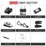 Eachine E520S E520 GPS FOLLOW ME WIFI FPV Quadcopter With 4K/1080P HD Wide Angle Camera Foldable Altitude Hold Durable RC Drone E520S 1080P 1B - Tophatter Daily Deals