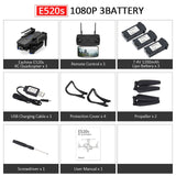 Eachine E520S E520 GPS FOLLOW ME WIFI FPV Quadcopter With 4K/1080P HD Wide Angle Camera Foldable Altitude Hold Durable RC Drone - Tophatter Daily Deals