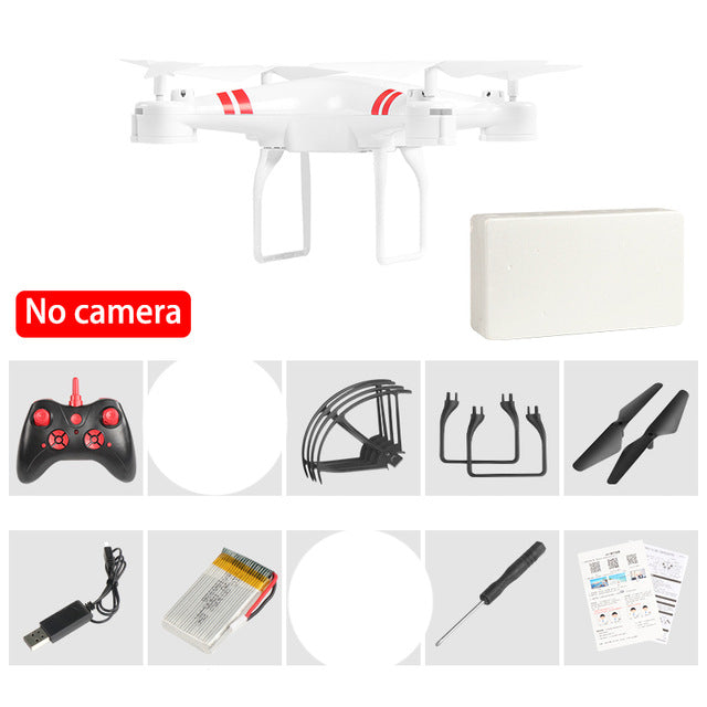 2020 New Drone 4k camera HD Wifi transmission fpv drone air pressure fixed height four-axis aircraft rc helicopter with camera No camera 1 Russian Federation - Tophatter Daily Deals