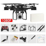 2020 New Drone 4k camera HD Wifi transmission fpv drone air pressure fixed height four-axis aircraft rc helicopter with camera - Tophatter Daily Deals