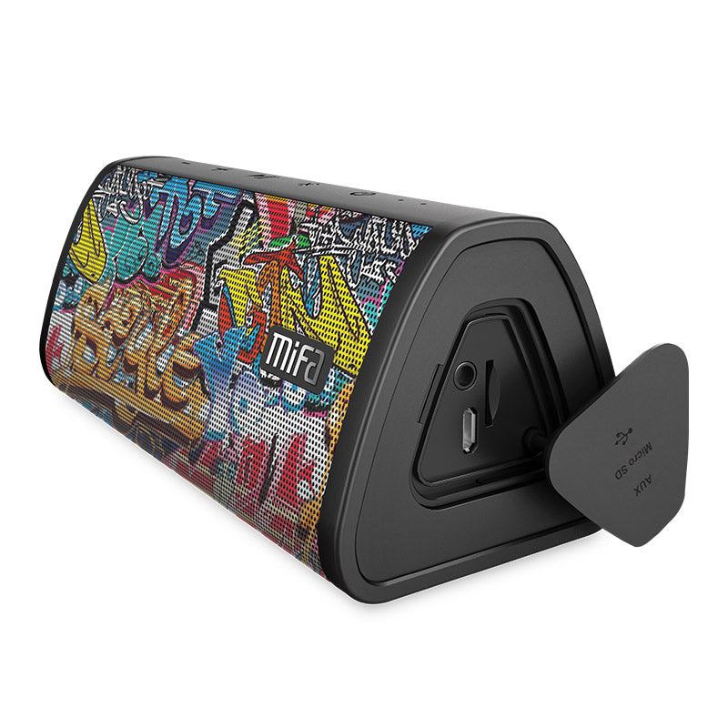 Mifa Bluetooth speaker Portable Wireless Loudspeaker Sound System 10W stereo Music surround Waterproof Outdoor Speaker - Tophatter Daily Deals