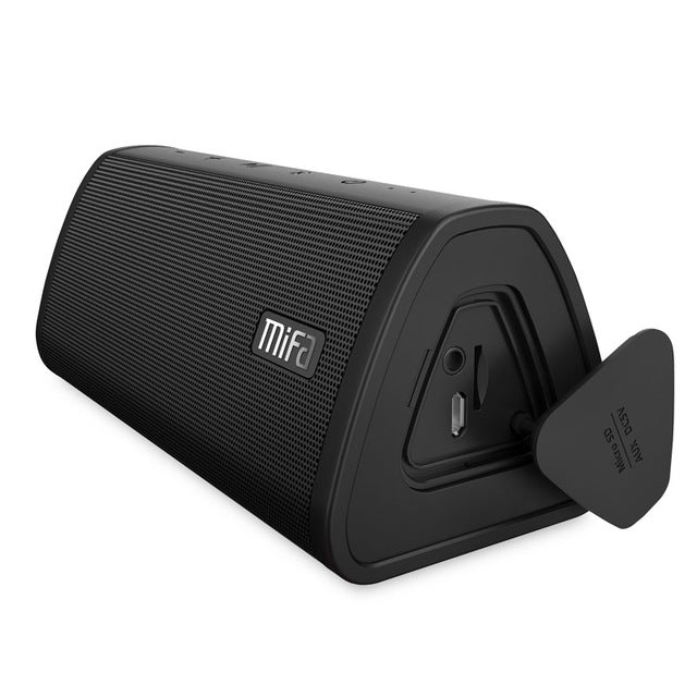 Mifa Bluetooth speaker Portable Wireless Loudspeaker Sound System 10W stereo Music surround Waterproof Outdoor Speaker Black - Tophatter Daily Deals
