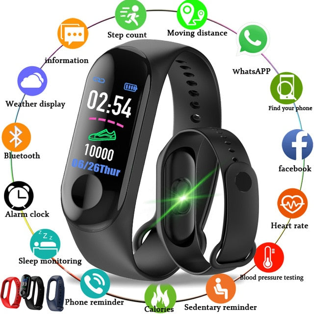 2020 Smart Watches Waterproof Sports For Apple Android Smartwatch Heart Rate Monitor Blood Pressure Functions For Men Women Kids - Tophatter Daily Deals
