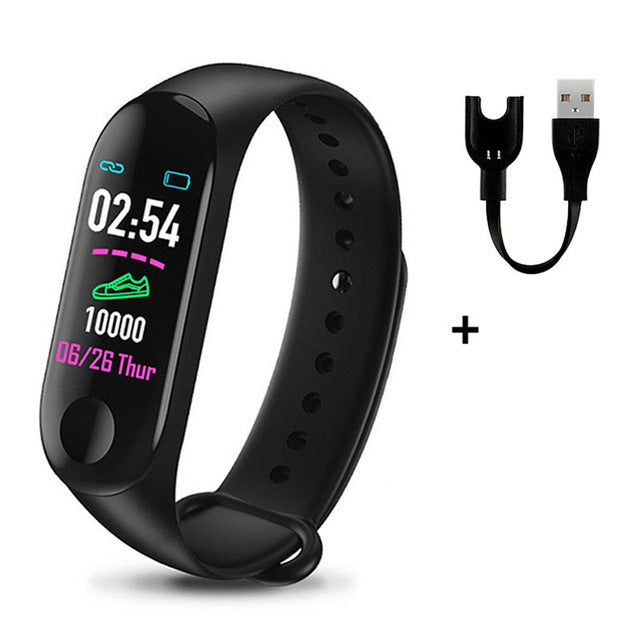 2020 Smart Watches Waterproof Sports For Apple Android Smartwatch Heart Rate Monitor Blood Pressure Functions For Men Women Kids Black - Tophatter Daily Deals