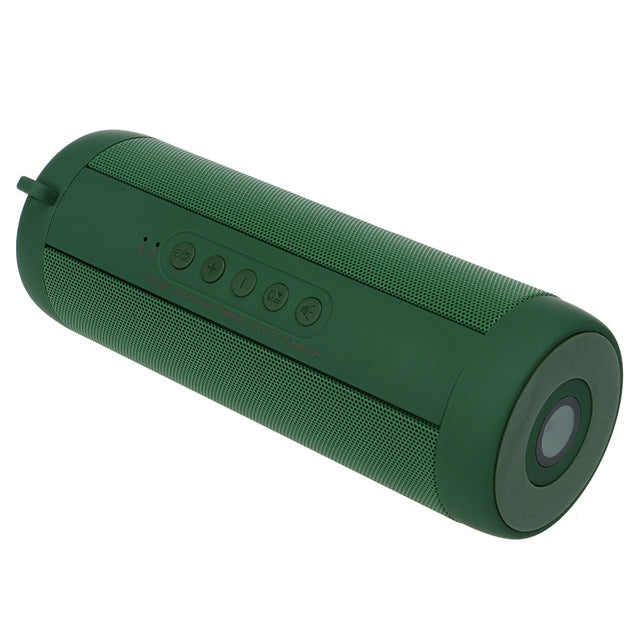 Ecoboseo Bluetooth speaker Portable Wireless Loudspeakers For Phone Computer Stereo Music surround Waterproof Outdoor Speakers green - Tophatter Daily Deals