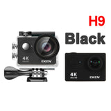 EKEN H9R / H9 Action Camera Ultra HD 4K / 30fps WiFi 2.0" 170D Underwater Waterproof Helmet Video Recording Cameras Sport Cam H9 black - Tophatter Daily Deals