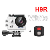 EKEN H9R / H9 Action Camera Ultra HD 4K / 30fps WiFi 2.0" 170D Underwater Waterproof Helmet Video Recording Cameras Sport Cam H9R WHITE - Tophatter Daily Deals
