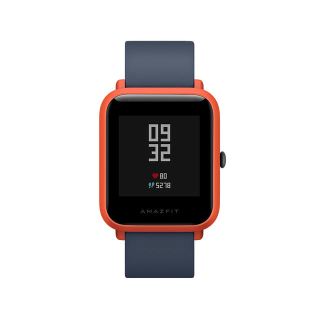 Amazfit Bip Smart Watch Bluetooth GPS Sport Heart Rate Monitor IP68 Waterproof Call Reminder Amazfit APP Notification Vibration Orange Bip - Tophatter Daily Deals