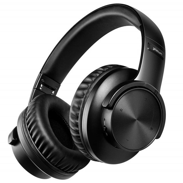 B8 Bluetooth 5.0 Headphones 40H Play time Touch Control Wireless Headphone with Mic Over Ear Earphone TF Headset for phone PC Black - Tophatter Daily Deals