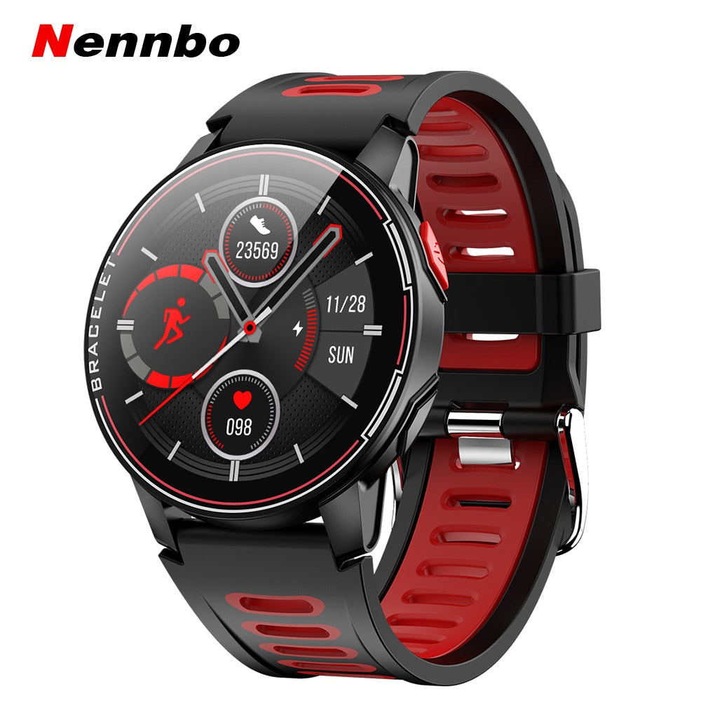 2020 New L6 Smart Watch IP68 Waterproof Sport Men Women Bluetooth Smartwatch Fitness Tracker Heart Rate Monitor For Android IOS - Tophatter Daily Deals