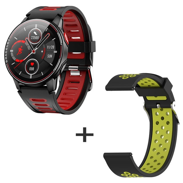 2020 New L6 Smart Watch IP68 Waterproof Sport Men Women Bluetooth Smartwatch Fitness Tracker Heart Rate Monitor For Android IOS R4 - Tophatter Daily Deals