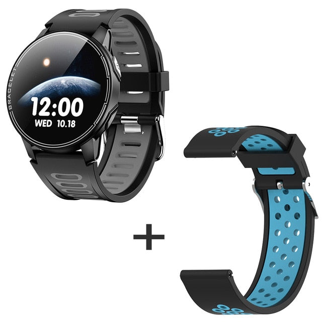 2020 New L6 Smart Watch IP68 Waterproof Sport Men Women Bluetooth Smartwatch Fitness Tracker Heart Rate Monitor For Android IOS G5 - Tophatter Daily Deals