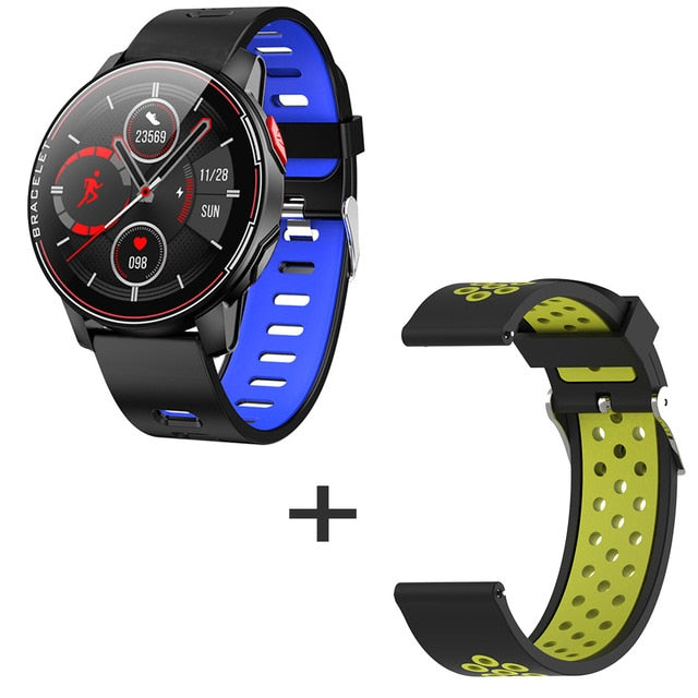 2020 New L6 Smart Watch IP68 Waterproof Sport Men Women Bluetooth Smartwatch Fitness Tracker Heart Rate Monitor For Android IOS B4 - Tophatter Daily Deals