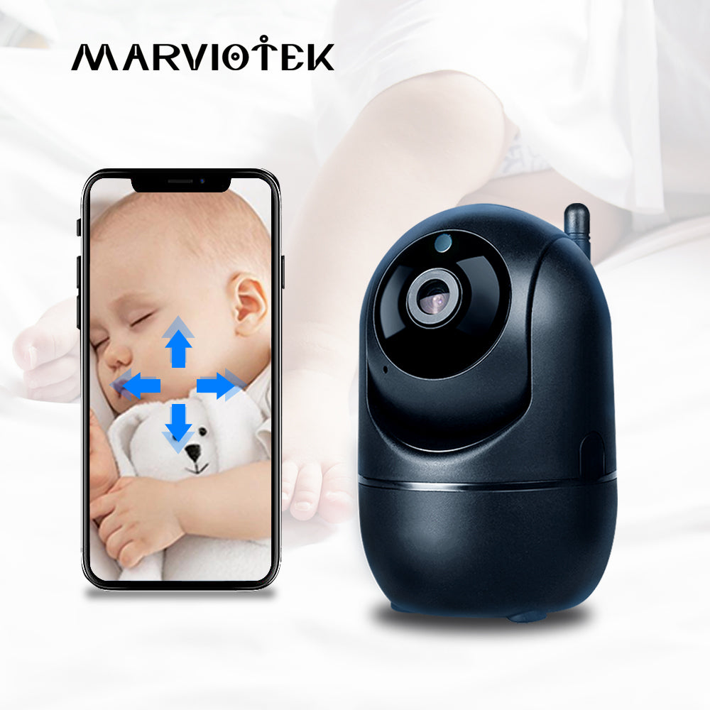 Baby Monitor WiFi Cry Alarm IP Camera WiFi Video Nanny Cam Baby Camera Night Vision Wireless video Surveillance CCTV Camera 2MP - Tophatter Daily Deals