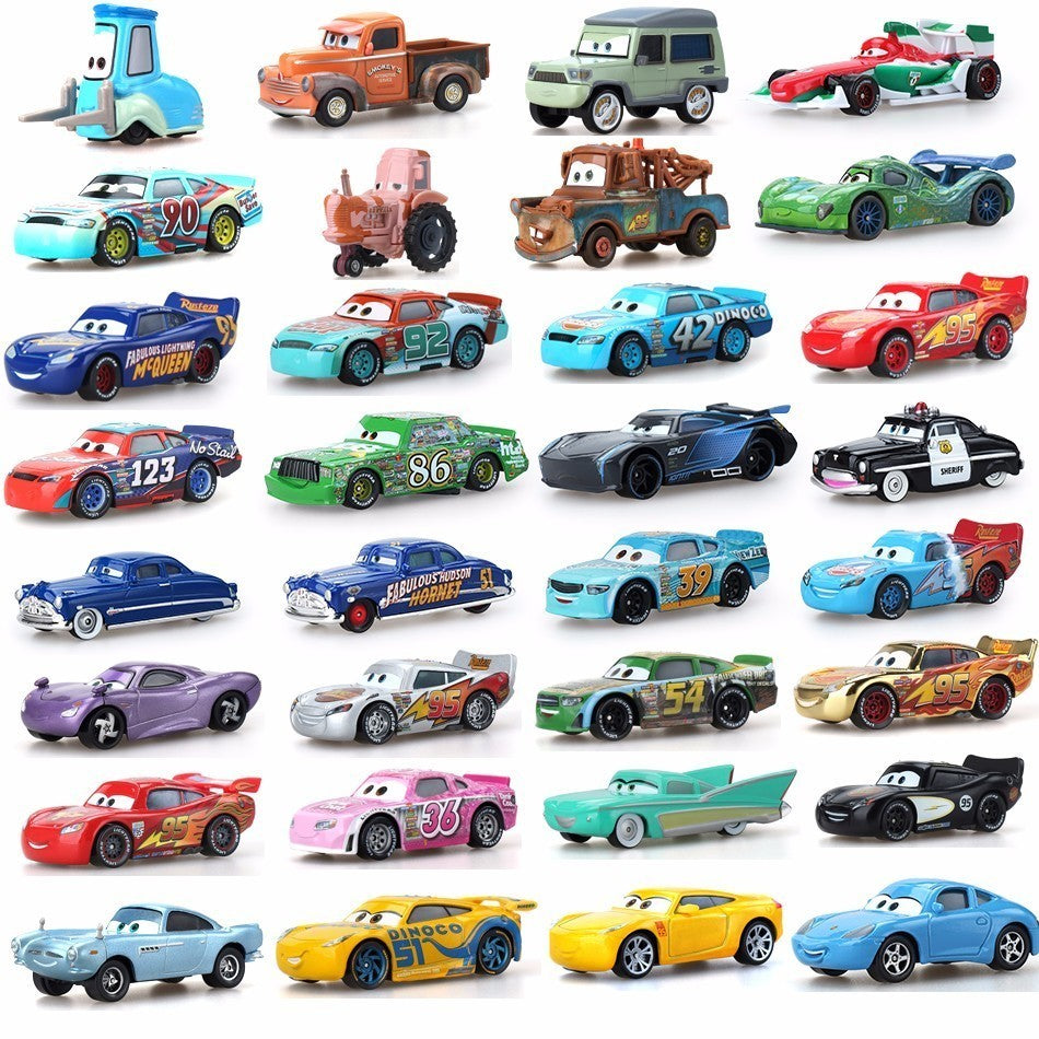 Disney Pixar Cars 2 3 Lightning 39 Style Mcqueen Mater Jackson Storm Ramirez 1:55 Diecast Vehicle Metal Alloy Boy Kid Toys Gift - Tophatter Daily Deals