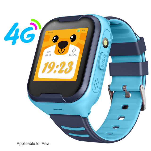 LEMFO G4H 4G Kids Smart Watch GPS Wifi Ip67 Waterproof 650Mah Big Battery 1.4 Inch Display Camera Take Video Smartwatch Kids - Tophatter Daily Deals