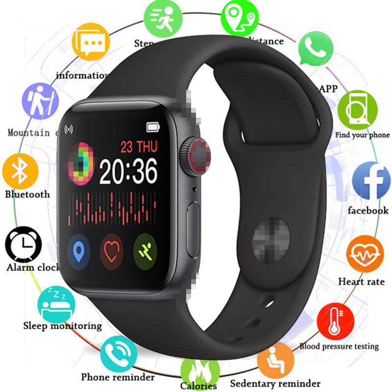 2020 Smart Watch Men Full Touch Waterproof Smartwatch Blood Pressure Fitness Tracker Watch Women WhatsApp Clock For Android IOS - Tophatter Daily Deals