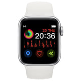 2020 Smart Watch Men Full Touch Waterproof Smartwatch Blood Pressure Fitness Tracker Watch Women WhatsApp Clock For Android IOS X6 White - Tophatter Daily Deals