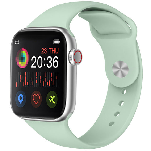 2020 Smart Watch Men Full Touch Waterproof Smartwatch Blood Pressure Fitness Tracker Watch Women WhatsApp Clock For Android IOS X6 Green - Tophatter Daily Deals