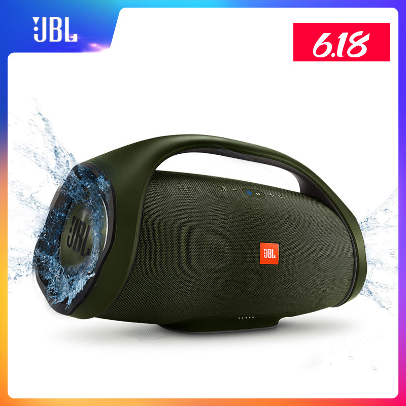 Original JBL BOOMBOX Portable Bluetooth Speaker IPX7 Waterproof Wireless loudspeaker Dynamics Musical Subwoofer Loudspeaker - Tophatter Daily Deals