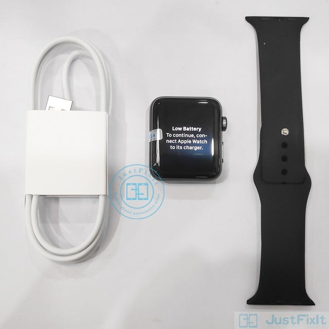 Apple Watch 1 3 Series1 Series3 Women and Men's Smartwatch GPS Tracker Apple Smart Watch Band 38mm 42mm Smart Wearable Devices Space Gray Band - Tophatter Daily Deals