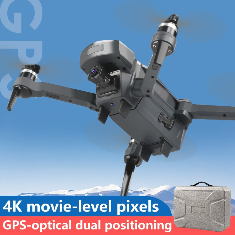 K20 Drone GPS 4K Optical Flow Dual Position WIFI FPV Drone Flight 25 Mins Quadcopter Control Distance 1800m Drone Professional - Tophatter Daily Deals