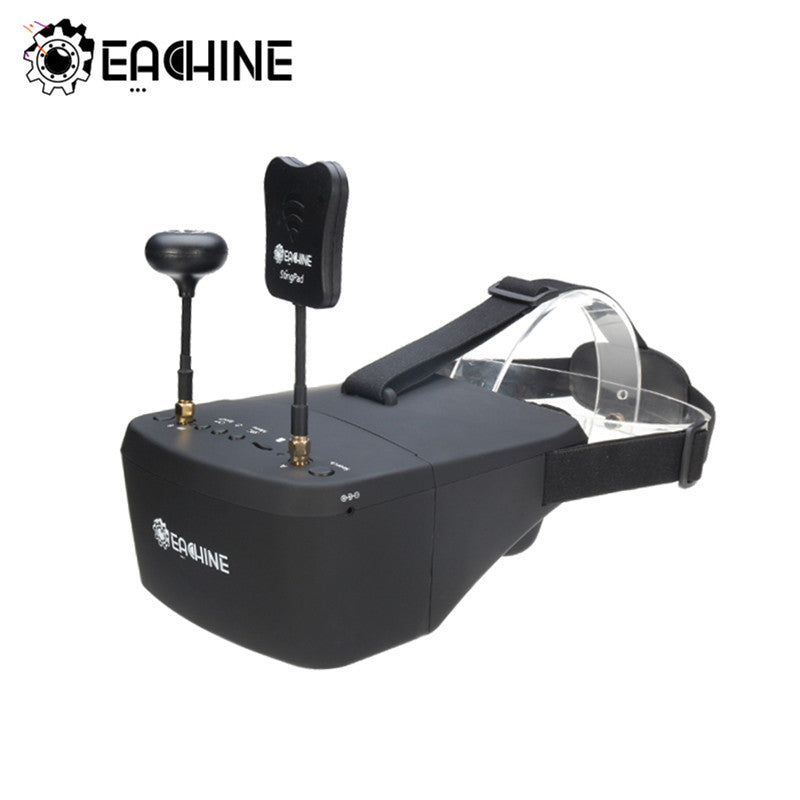 Eachine EV800D 5.8G 40CH 5 Inch 800*480 Video Headset HD DVR Diversity FPV Goggles With Battery For RC Model RC Drone Parts - Tophatter Daily Deals
