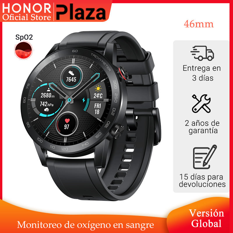 In Stock global Version Honor Magic Watch 2 Smart Watch Bluetooth 5.1 Smartwatch 14 days waterproof Sports for Android iOS - Tophatter Daily Deals