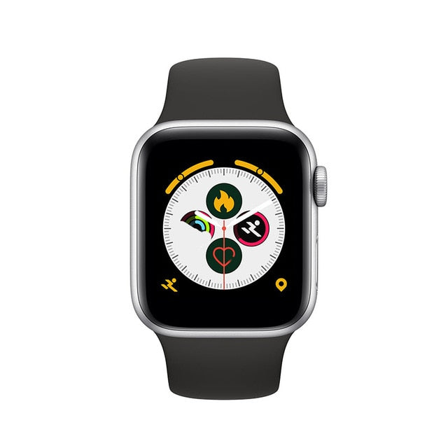 New Smart Watch 2020 Bluetooth Call Sports Fitness Band Heart Rate Blood Pressure Testing Men Music Watch Women Smartwatch Black - Tophatter Daily Deals