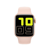 New Smart Watch 2020 Bluetooth Call Sports Fitness Band Heart Rate Blood Pressure Testing Men Music Watch Women Smartwatch Pink - Tophatter Daily Deals
