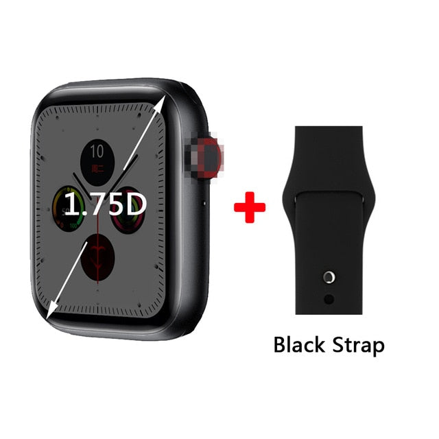 IWO W26 Smart Watch ecg ppg 1.75 inch Heart Rate iwo 12 Pro smartwatch iwo 13 Smart Watches for women/men 2020 for Apple Android Black - Tophatter Daily Deals