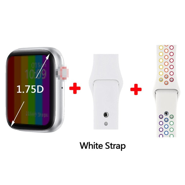 IWO W26 Smart Watch ecg ppg 1.75 inch Heart Rate iwo 12 Pro smartwatch iwo 13 Smart Watches for women/men 2020 for Apple Android Silverrainbownike - Tophatter Daily Deals
