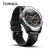TicWatch Pro Global Version Smart Watch Wear OS by Google for iOS& Android NFC Payment GPS Waterproof IP 68 Bluetooth Smartwatch Silver - Tophatter Daily Deals