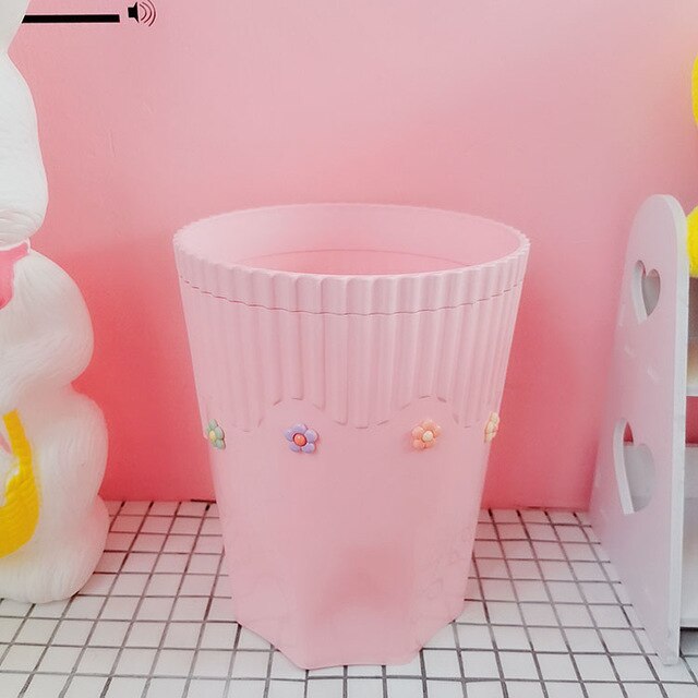 Cardcaptor Sakura Pink Wastepaper Basket Bin Trashcan Large Flower Anime - Tophatter Daily Deals