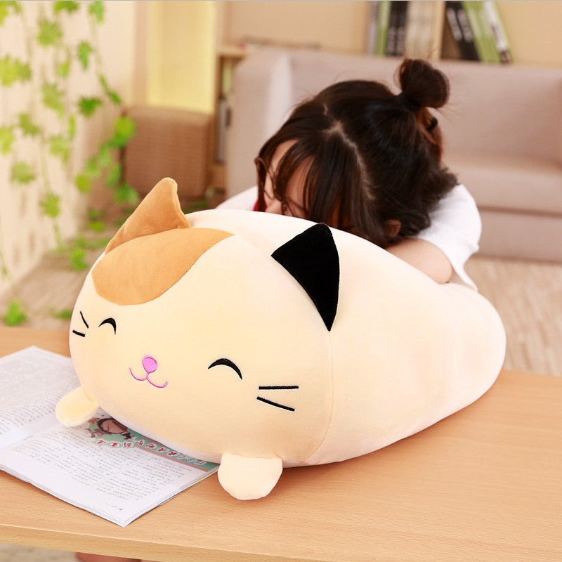 Tsum Tsum Giant Pillow Cushion Plush - Cat, Frog, Corgi Dog, Penguin, Pig, Up To 90cm Animals - Tophatter Daily Deals