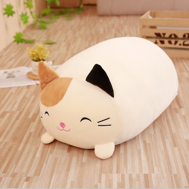 Tsum Tsum Giant Pillow Cushion Plush - Cat, Frog, Corgi Dog, Penguin, Pig, Up To 90cm Tortoiseshell Cat Animals - Tophatter Daily Deals