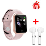New I5 Women Waterproof Smart Watch P70 P68 Bluetooth Smartwatch For Apple IPhone Xiaomi Heart Rate Monitor Fitness Tracker D20 - Tophatter Daily Deals
