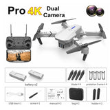 FEMA E525 E525S GPS Drone with 4K / 1080P 5G Wifi FPV HD Wide Angle Camera Foldable Mini Dron RC Quadcopter Follow Me VS E520S No GPS P 4K 2B White China - Tophatter Daily Deals
