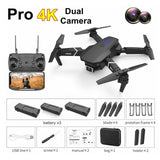 FEMA E525 E525S GPS Drone with 4K / 1080P 5G Wifi FPV HD Wide Angle Camera Foldable Mini Dron RC Quadcopter Follow Me VS E520S No GPS P 4K 3B Black China - Tophatter Daily Deals