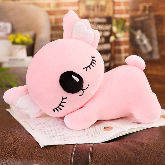 Sleeping Koala Plush Giant 35cm, 50cm, 60cm or 75cm Pink or Grey Pink Animals - Tophatter Daily Deals