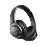 Anker Soundcore Life Q20 Hybrid Active Noise Cancelling Headphones, Wireless Over Ear Bluetooth Headphones Black - Tophatter Daily Deals