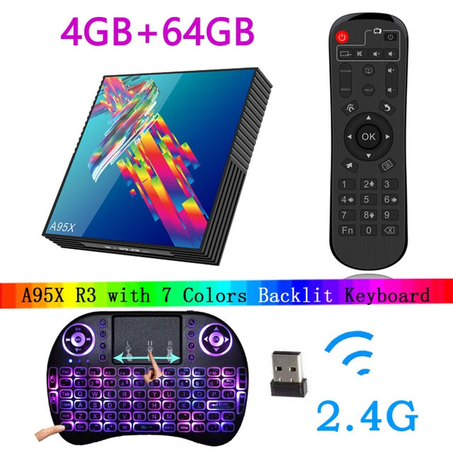 A95X R3 tv box Android 10 4k 2G 16G 4G 32G 64G 2.4G&5G WIFI BT4.2 smart tv boxes youtube mini RK3318 media player - Wholesale Prices (Limited Deals)