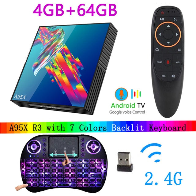 A95X R3 tv box Android 10 4k 2G 16G 4G 32G 64G 2.4G&5G WIFI BT4.2 smart tv boxes youtube mini RK3318 media player - Wholesale Prices (Limited Deals)