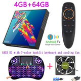 A95X R3 tv box Android 10 4k 2G 16G 4G 32G 64G 2.4G&5G WIFI BT4.2 smart tv boxes youtube mini RK3318 media player - Wholesale Prices (Limited Deals)