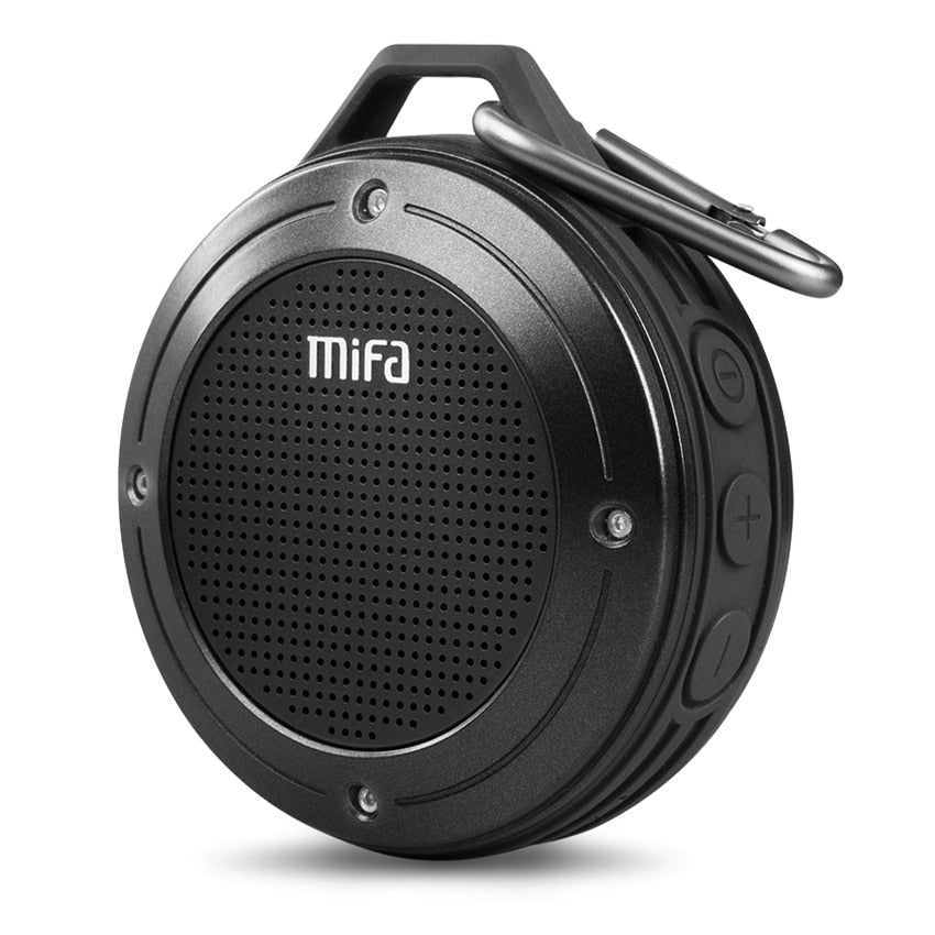MIFA F10 Outdoor Wireless Bluetooth Stereo Portable Speaker Built-in mic Shock Resistance IPX6 Waterproof Speaker with Bass - Tophatter Daily Deals