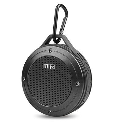 MIFA F10 Outdoor Wireless Bluetooth Stereo Portable Speaker Built-in mic Shock Resistance IPX6 Waterproof Speaker with Bass BLACK - Tophatter Daily Deals