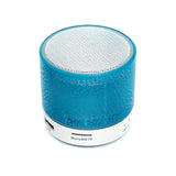 Mini Wireless Portable Bluetooth Speakers Crack LED USB Radio FM MP3 Stereo Sound Speaker For Computer Mobile Phone blue - Tophatter Daily Deals