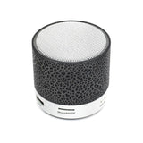 Mini Wireless Portable Bluetooth Speakers Crack LED USB Radio FM MP3 Stereo Sound Speaker For Computer Mobile Phone black - Tophatter Daily Deals
